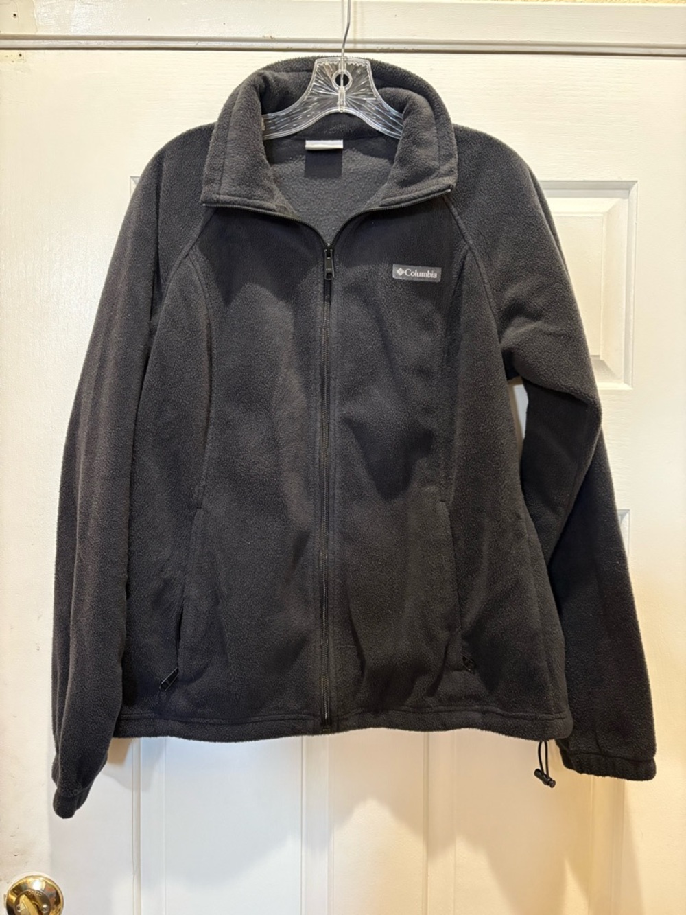Columbia Black Full Zip Fleece Jacket